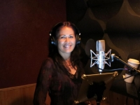 Sharon Rae in studio